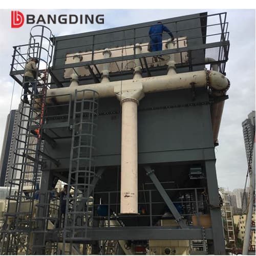 50 m3 mobile unloading concrete batching plant cement weighing hopper for port bulk cargo